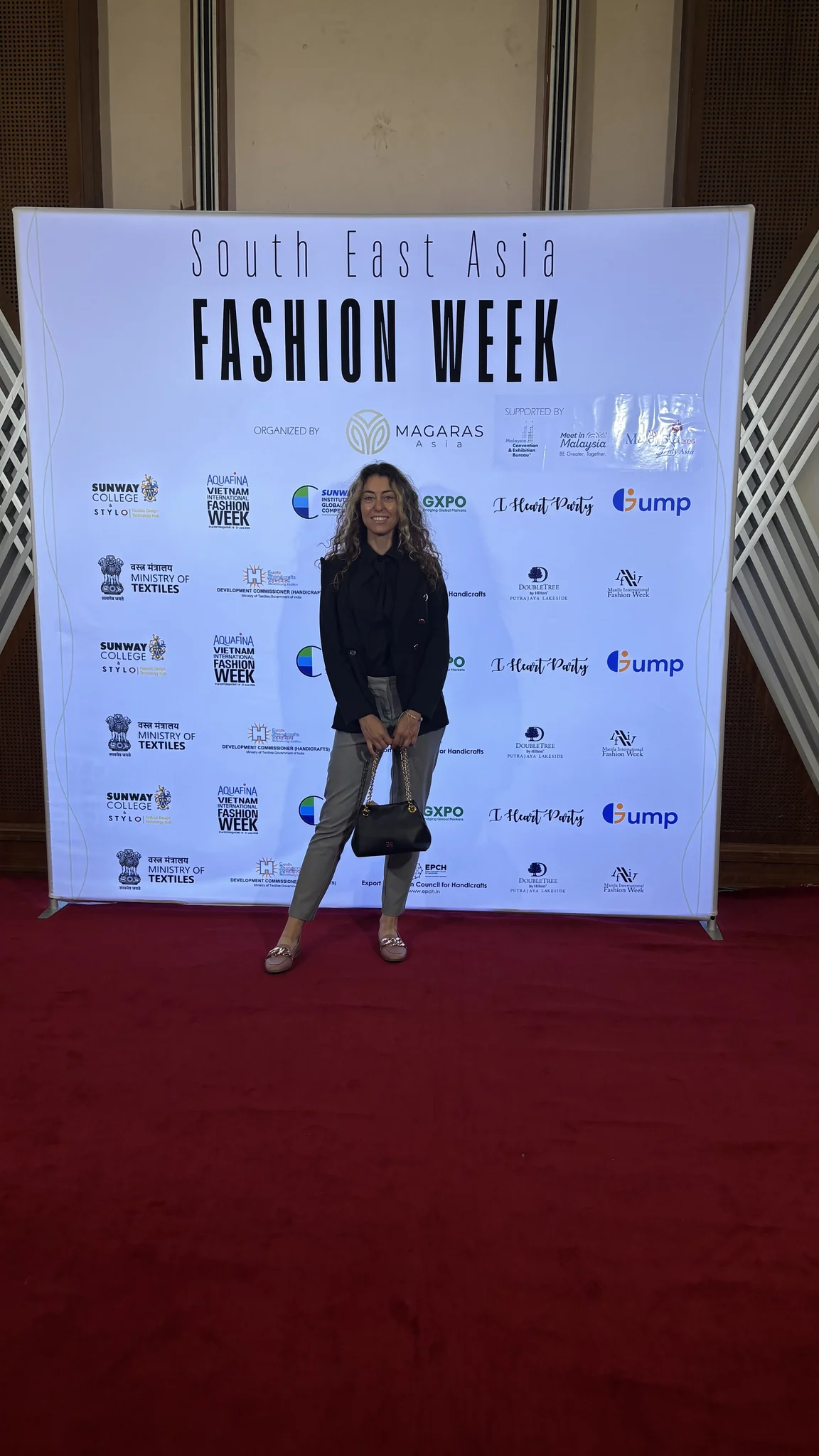 A moment at South East Asia Fashion Week in Malaysia